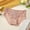 Pink, variant on VONCOS Womens Green Lace Panties Soft Stretch Mid Rise Briefs Crisscross Strappy Sheer Lingerie Plus Size L-XXL,Size 2XL