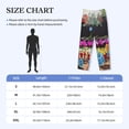 thumbnail image 4 of Lsque Pikmin Print Men's Pajama Pants, Lounge Pant - Comfortable Home Wear,Elastic Waistband, Stylish Design-Large, 4 of 9