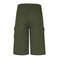 thumbnail image 3 of Cargo Capri Pants for Men Relaxed Fit Elastic Waist Capris Casual Outdoor Work Hiking Cargo Capris, 3 of 6