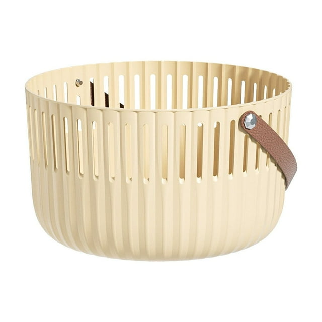 Kyusrd Summer Outdoor Patio Deals!Unadorned Camping Tableware Storage Basket Outdoor Spring Outing Picnic Basket Bento Food Storage Plastic Basket Small Carrying Basket