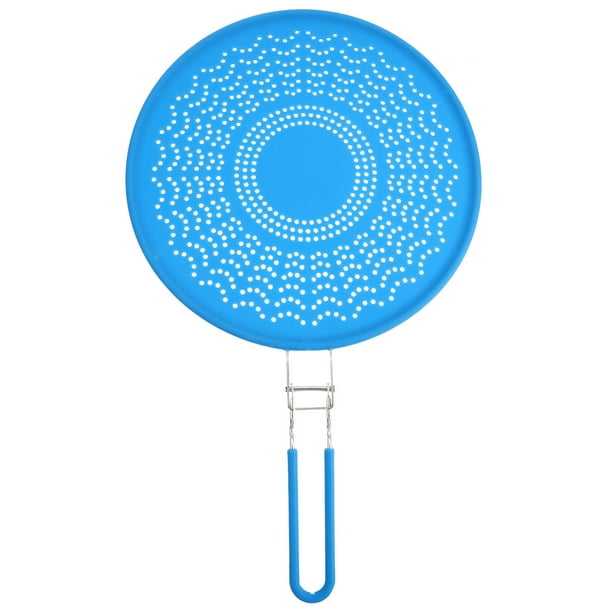 GOOHOCHY 1 protector de silicona contra salpicaduras de aceite, aislante térmico para cocina, tapa para olla antisalpicaduras, colador de aceite.