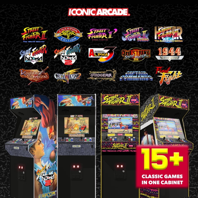 Iconic Arcade, Arcade Machine, Street Fighter II The World Warrior