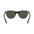 thumbnail image 4 of Ray-Ban RB2185-902/31 Wayfarer II Classic Gloss Tortoise Phantos Green Classic G-15 Lens Sunglasses, 4 of 5