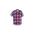 thumbnail image 1 of Aeropostale - Camisa a cuadros con bolsillo para hombre, color rosa, pequeña, 1 of 1