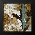 thumbnail image 2 of Studio 2 15x15 Black Modern Framed Museum Art Print Titled - Teal Flow II, 2 of 5