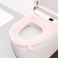 thumbnail image 4 of Coussin de Siège de Toilette Dessin Animé Doux Coussin de Siège de Toilette Housse de Siège de Toilette avec Poignée, 4 of 10