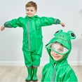 thumbnail image 3 of Imperméable Respirant pour Enfants Garçons et Filles avec Capuche Haute Visibilité Réfléchissant, 3 of 8