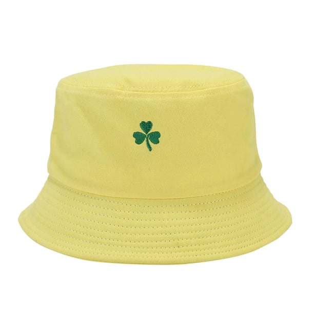 Sombreros Al Aire Libre para Mujeres Hombres Y Mujeres Unisex San Patricio Día Impreso Sombrero de Pescador, Casual Gorra de Verano para Uso Diario