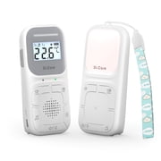 Dr.Care Portable Digital Audio Baby Monitor Built-in Nightlight , Hanging Cord 1000ft Range ABM002