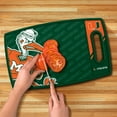 thumbnail image 2 of YouTheFan NCAA Miami Hurricanes Logo Series Cutting Board, 2 of 4