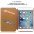 thumbnail image 4 of Mignova for iPad Mini 3 case, iPad Mini 2 Case,iPad Mini 1 Case,Wallet PU Leather Full-Body Shockproof Flip Smart Sleep Wake Case Cover for Apple iPad Mini 1 2 3 Tablet(Brown), 4 of 6