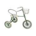 thumbnail image 1 of Mini triciclo de metal, modelo de juguete, juego de simulación, muñecas para niños y niñas, juego de rol, figura de acción simulada, triciclo para muñeca de 17 cm Verde, 1 of 9