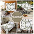 thumbnail image 6 of Sage Green Grey Tapestry for Bedroom Wall Hanging Tapestry, Geometric Circle Modern Abstract Simple Art Ceiling Backdrop Tapestries Poster Blanket Wall Decor for Teens Room Living Room Dorm 59" x 79", 6 of 8