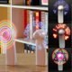 thumbnail image 2 of Portable Mini Night Light Handheld Fan Desktop Cooling Led Lights Electric Fan, 2 of 5