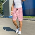 thumbnail image 4 of Haiem Love Men's Pajama Short with Soft Woven Cotton Elastic Waistband Sleep Short-4X-Large, 4 of 9