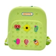 thumbnail image 2 of Bolsa de playa con agujero, bolsa de almacenamiento, creativa, versátil, bonita, cesta de playa para viajes y fiestas. verde claro, 2 of 9