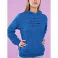 thumbnail image 2 of Love Rope Daisies Hoodie Women -Image by Shutterstock, Female XX-Large, 2 of 4