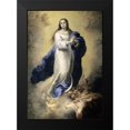 thumbnail image 2 of Murillo, Bartolome Esteban 11x14 Black Modern Framed Museum Art Print Titled - The Immaculate Conception, 2 of 5