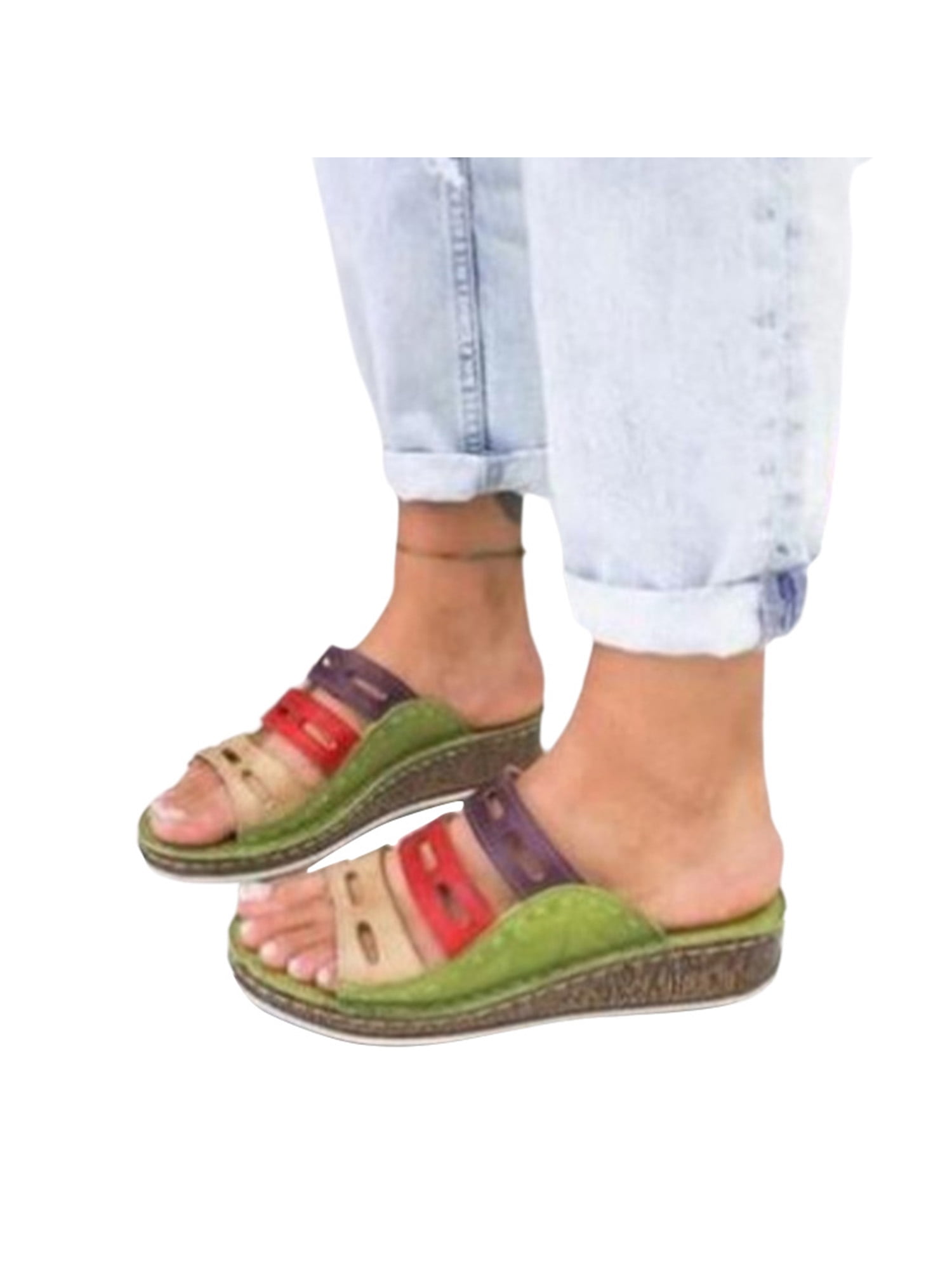wide fit mules shoes
