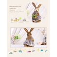 thumbnail image 2 of Honganda Desktop Decor, Flower Rabbit Ornaments Handicraft Simulation Doll, 2 of 6