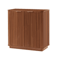 thumbnail image 6 of Tcbosik 2 Doors Buffet Sideboard, Modern Storage Cabinet with Adjustable Shelf, Coffee Bar Cabinet, Credenza for Dining Room, Living Room, Kitchen, Entryway, Walnut, 6 of 9