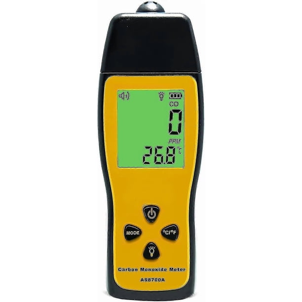 Handheld Monoxide Meter, Portable Co Gas Detector, Gas Er With 01000ppm Ran, 1ppm Resol