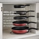 thumbnail image 2 of Organizador de Sartenes de Cocina, Soporte Vertical para Ollas y Sartenes, 32x24 cm, Blanco, 2 of 7