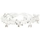 thumbnail image 4 of KAKOWELY Diadema para fiesta de bodas, diadema de novia, tocado de perlas artificiales, accesorio para el cabello, 4 of 5