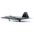 thumbnail image 1 of JIAHAOO F-22 Raptor Aircraft Model Alloy Plastic 1:100 Scale 19X14CM US Air Force for Shelf Display Aircraft Collection Family Festival Present, 1 of 9