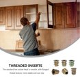 thumbnail image 2 of WASHWEPE 100Ud Tuercas Insertadas Para Muebles De Madera Con Acabado Multicolor Y Alta Dureza, 2 of 6