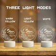 thumbnail image 4 of Mom Gifts from Daughter Son - Gifts for Mom Acrylic Engraved Night Light 15*19CM Present - Personalized Night Lamps Gifts Birthday Mother's Day Thanks, 4 of 4