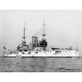 thumbnail image 2 of The Great White Fleet. U.S.S. Alabama History (24 x 18), 2 of 2