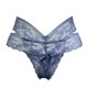 thumbnail image 1 of Gibobby Calzoncillos de encaje para mujer sexys Bragas de mujer Tanga Colores Optiont Lencería Flores huecas Lados Encaje Tanga Bragas(Azul,M), 1 of 4
