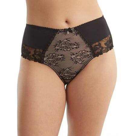 

Pour Moi Womens Sofia Embroidered High-Waist Brief Style-3834