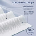 thumbnail image 2 of Ourmed Life 80gsm Thick Disposable Face Towels Cleansing Wipes 7.8" x 7.8" Dry Facial Washcloths 240 Count, 2 of 7