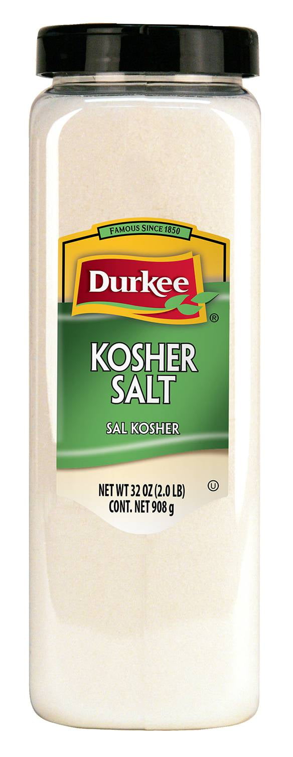 Durkee Kosher Salt, 32 Ounce 6 per case.