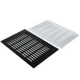 thumbnail image 3 of Rectangular Air Vent Cover Ventilation Grille For Wardrobe Shoe Cabinet Closet, 3 of 3