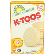 Kinnikinnick Foods Vanilla Sandwich Creme Kinnitoos Cookies, 8 Ounce -- 6 per case.