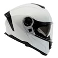 thumbnail image 2 of Casco Para Motociclista Sayto 2W Ghost Blanco Abatible Certificado Gafas Talla XL, 2 of 4