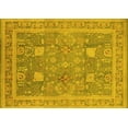 thumbnail image 1 of Ahgly Company Indoor Rectangle Oriental Yellow Industrial Area Rugs, 3' x 5', 1 of 4