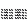 thumbnail image 4 of Kenally 100 bolsas base de tornillo de horquilla para modificación de coche-sujetadores de modificación de coche seguros y duraderos Clips de Negro 100 piezas 2piezas, 4 of 6