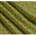 thumbnail image 3 of Soimoi Cotton Poplin Fabric Leaves & Strawberry Fruits Print Fabric by Yard 56 Inch Wide, 3 of 7