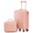 Pink, variant on Vacmaster Hard Case Luggage 2 Piece,Sets Carry On Luggage Lightweight,14"/20" 2 pcs/set in ABS Spinner Wheel with Combination Lock, Suitable for boarding and baggage check-in (Pink)
