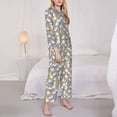 thumbnail image 3 of Sikiie Cute Rabbit Women's Long-Sleeve Shirt and Full-Length Bottom Pajama Set (s-xxl)-X-Large, 3 of 7