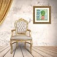 thumbnail image 3 of Brent, Paul 20x20 Gold Ornate Wood Framed with Double Matting Museum Art Print Titled - Garden to Table I, 3 of 4