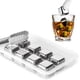 thumbnail image 1 of Paquete de 8 cubitos de hielo para whisky reutilizables de acero inoxidable de grado alimenticio-- Sincero  Electrónica, 1 of 1