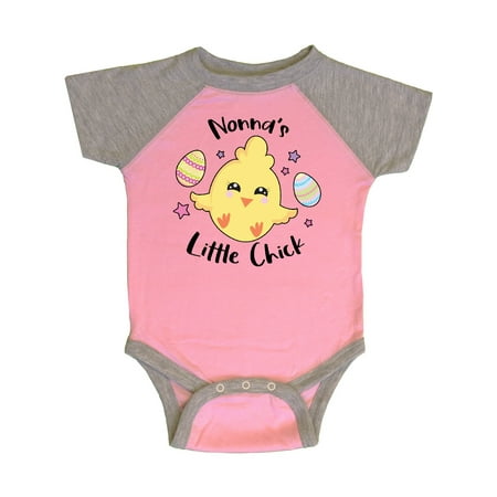 

Inktastic Happy Easter Nonna s Little Chick Gift Baby Girl Bodysuit