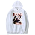 thumbnail image 5 of Sudadera con capucha Peso Pluma 2023 World Tour Merch Print para mujer y hombre, estilo hip hop informal, ropa de calle, 5 of 5