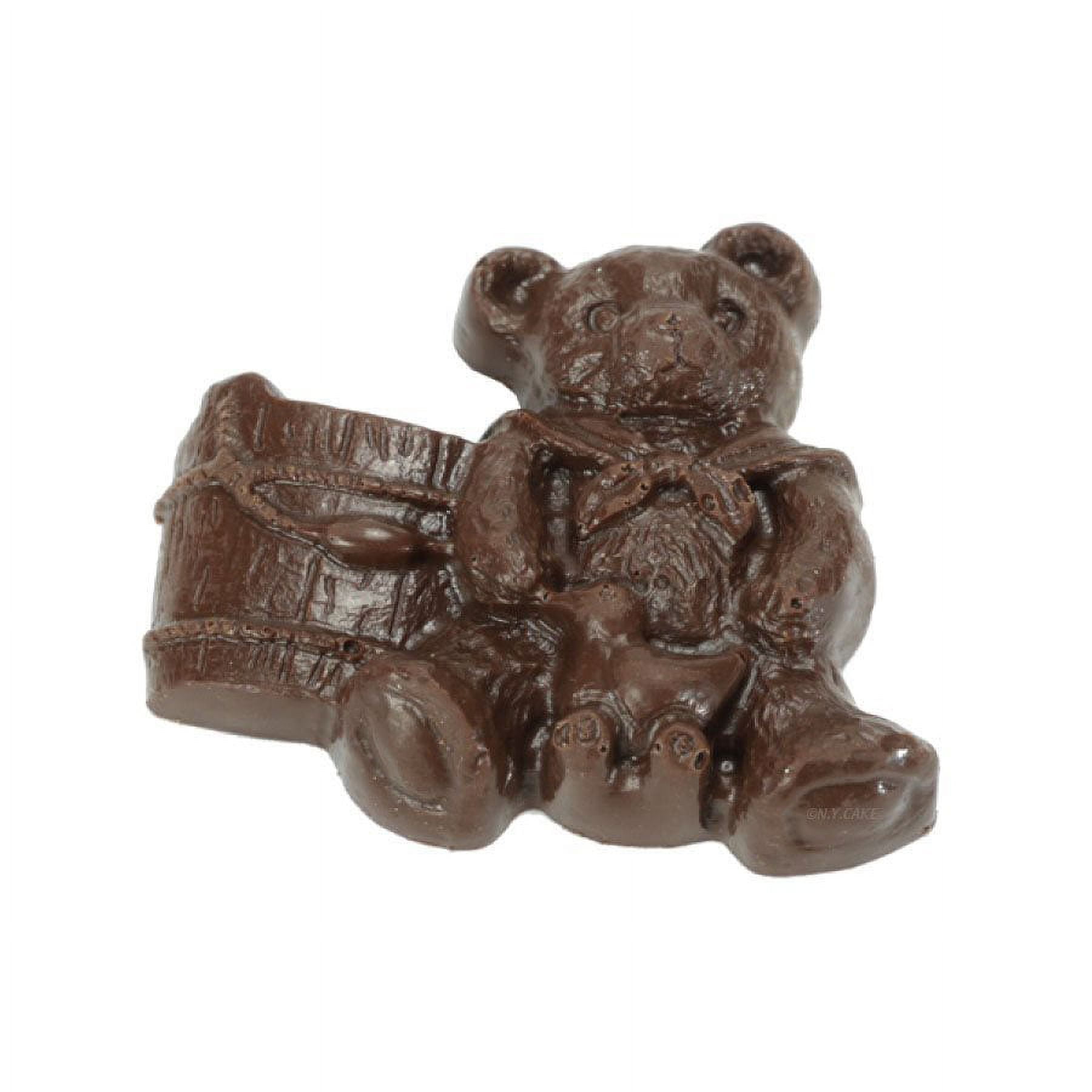 Professional Polycarbonate Geometric Teddy Bear Chocolate Mold