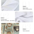 thumbnail image 5 of GZHJMY Coffee Stamp Hanging Tie Towels Set of 2, Soft Absorbent Kitchen Hand Towels with Hanging Loops for Kitchen Bathroom Farmhouse Home Decor, 18.2 x 14 Inch Wash Cloths, 5 of 7